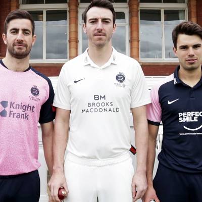 MIDDLESEX UNVEILS NEW KITS FOR 2020 SEASON